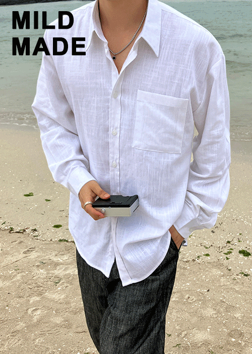 (MILD MADE)MD.032-Picnic linen over shirts